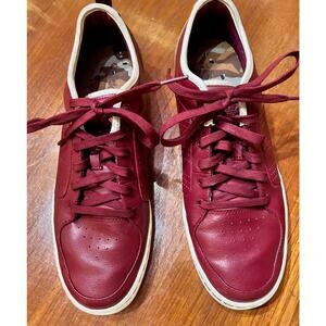 Adidas Red Leather ARD-1 Sneaker Size 11 Retro Street Classic 80's 90's Lo Rise